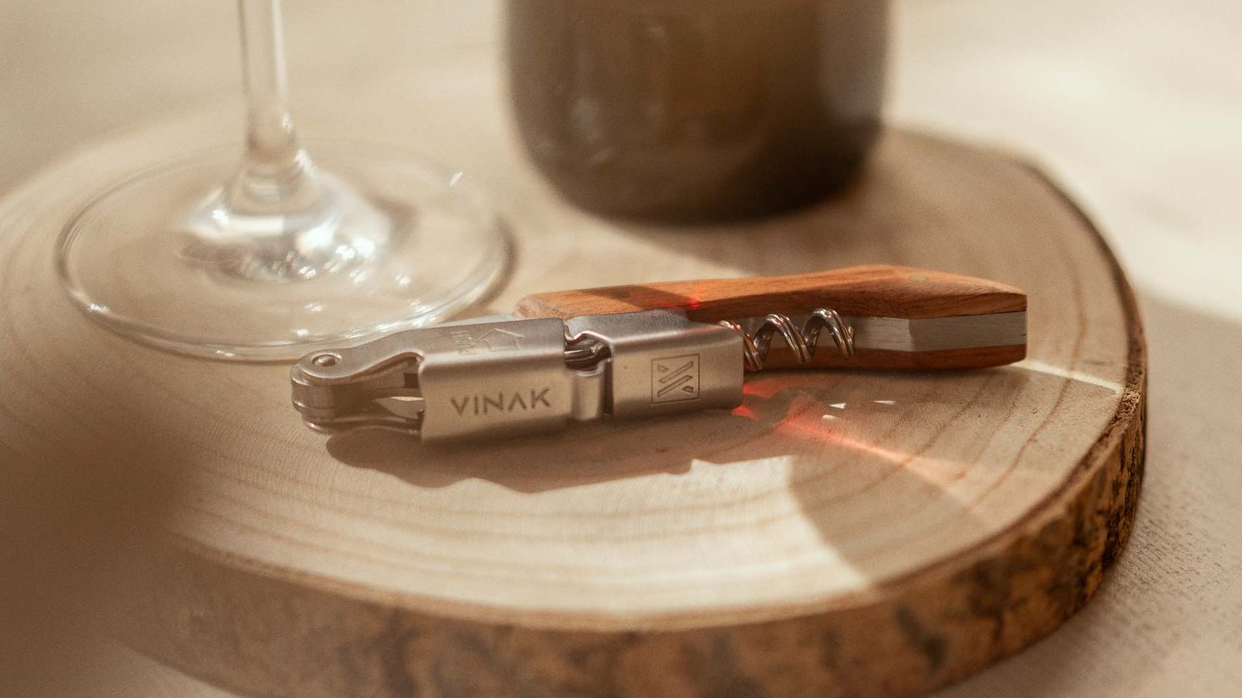 Sacacorchos de madera