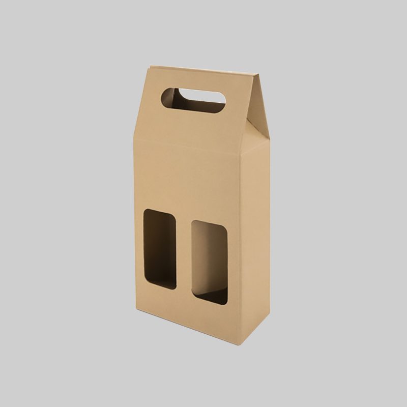 Caja cartón botella vino