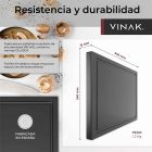 Tabla de corte de cocina profesional